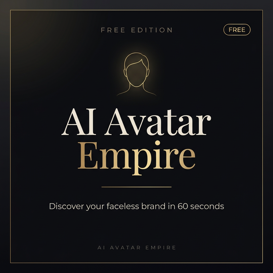 AI Avatar Empire — Free Edition (Lite) cover